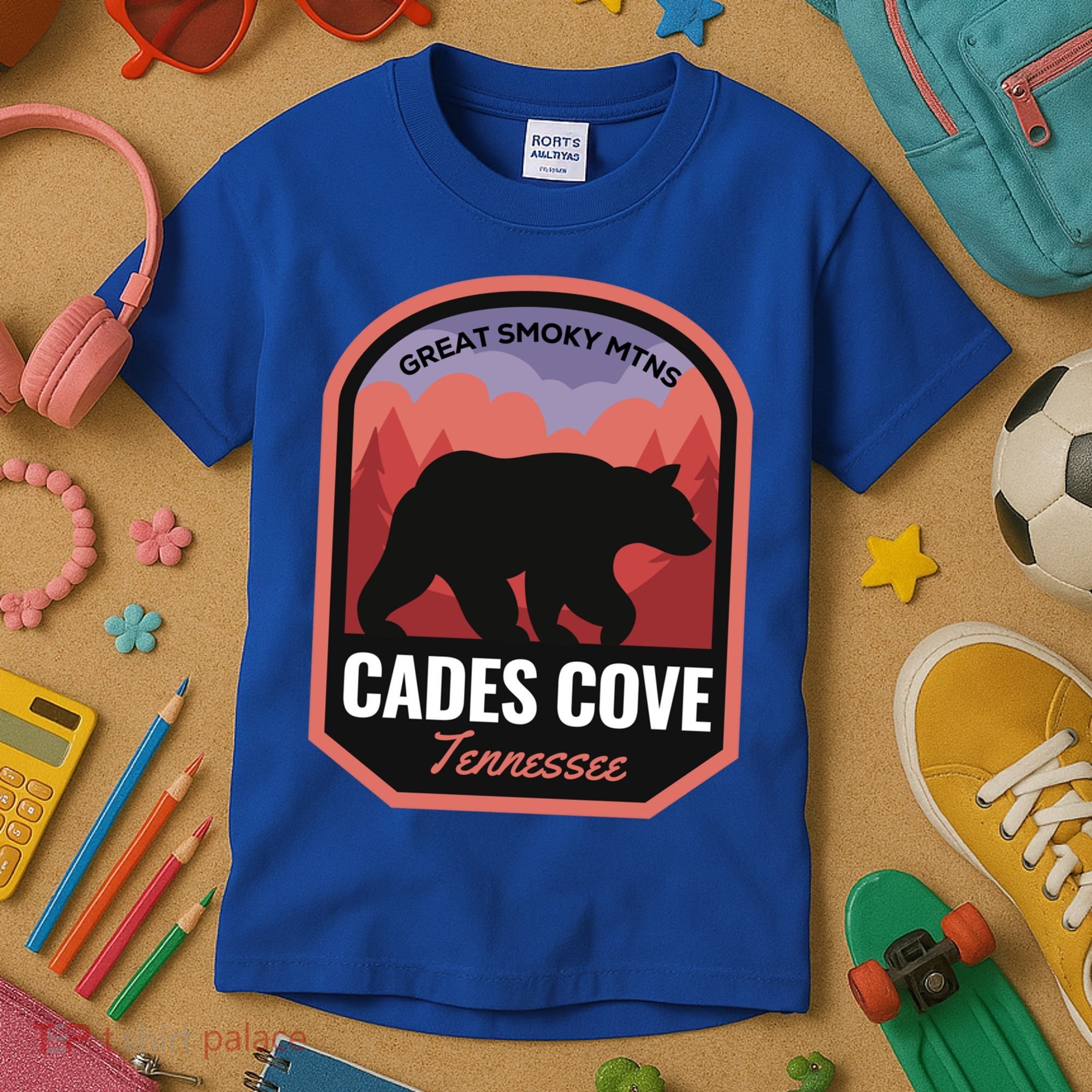 Cades Cove Great Smoky Mtns Tennessee Cute Gift Kids T-Shirt