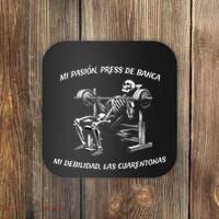 Calacas Chidas Gym Mexican Sayings Funny Sarcasm Slang Coaster thumb 0