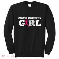 Cross Country Girl Runner Silhouette Gift  Sport  Sweatshirt thumb 0