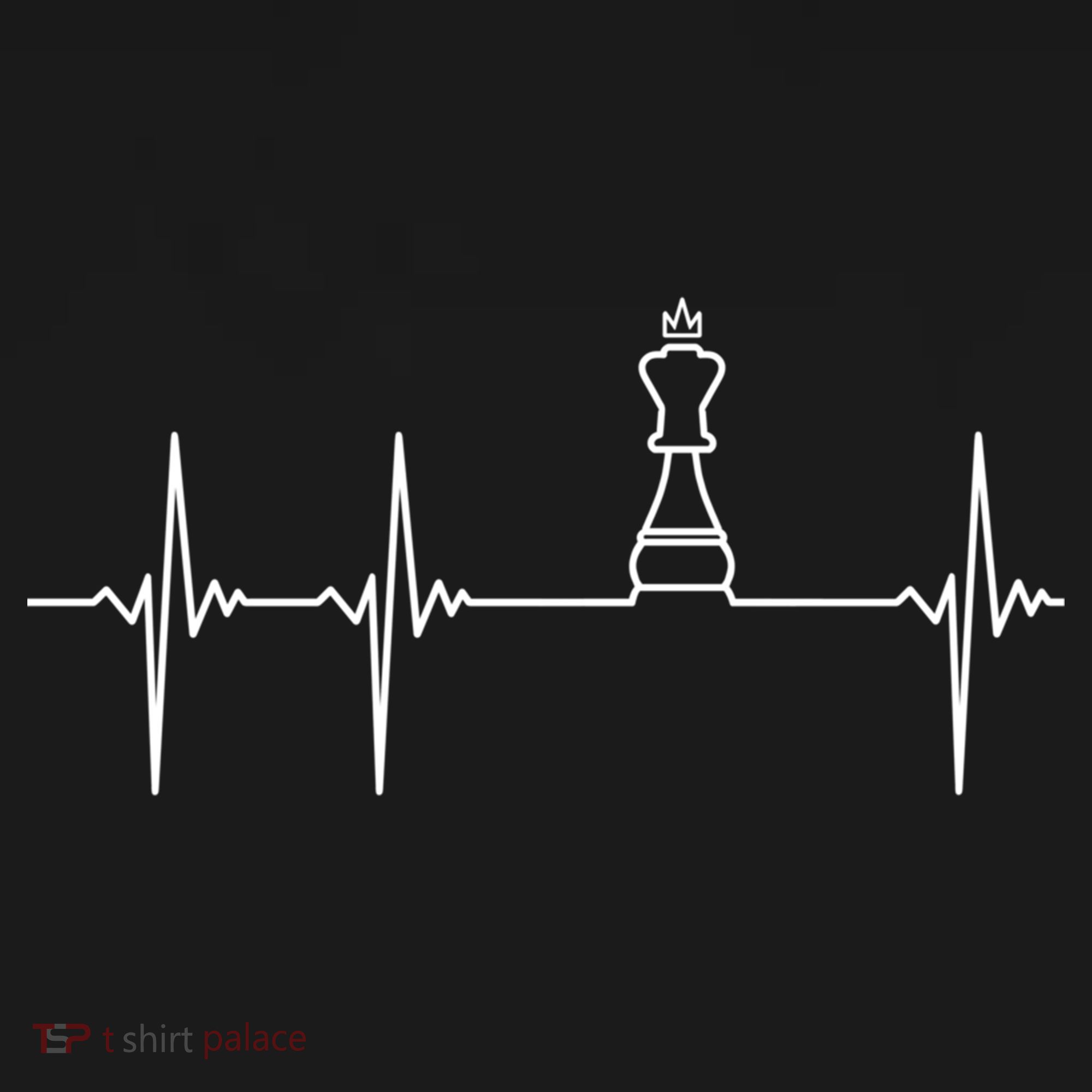 Chess Cool Gift Heartbeat King Piece Gift Chess Players Lovers Women's Tank Top