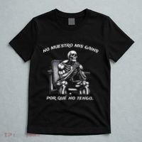 Calacas Chidas Gym Mexican Sayings T-Shirt thumb 5