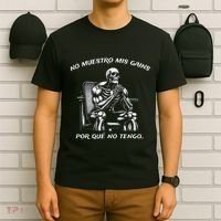 Calacas Chidas Gym Mexican Sayings T-Shirt thumb 6