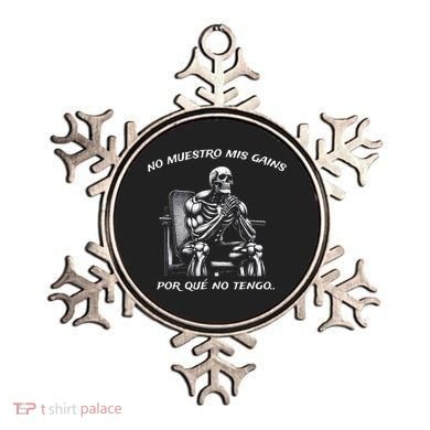 Calacas Chidas Gym Mexican Sayings Ornament