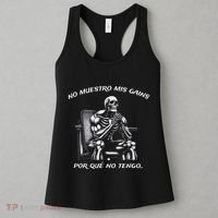 Calacas Chidas Gym Mexican Sayings Women's Tank Top thumb 3