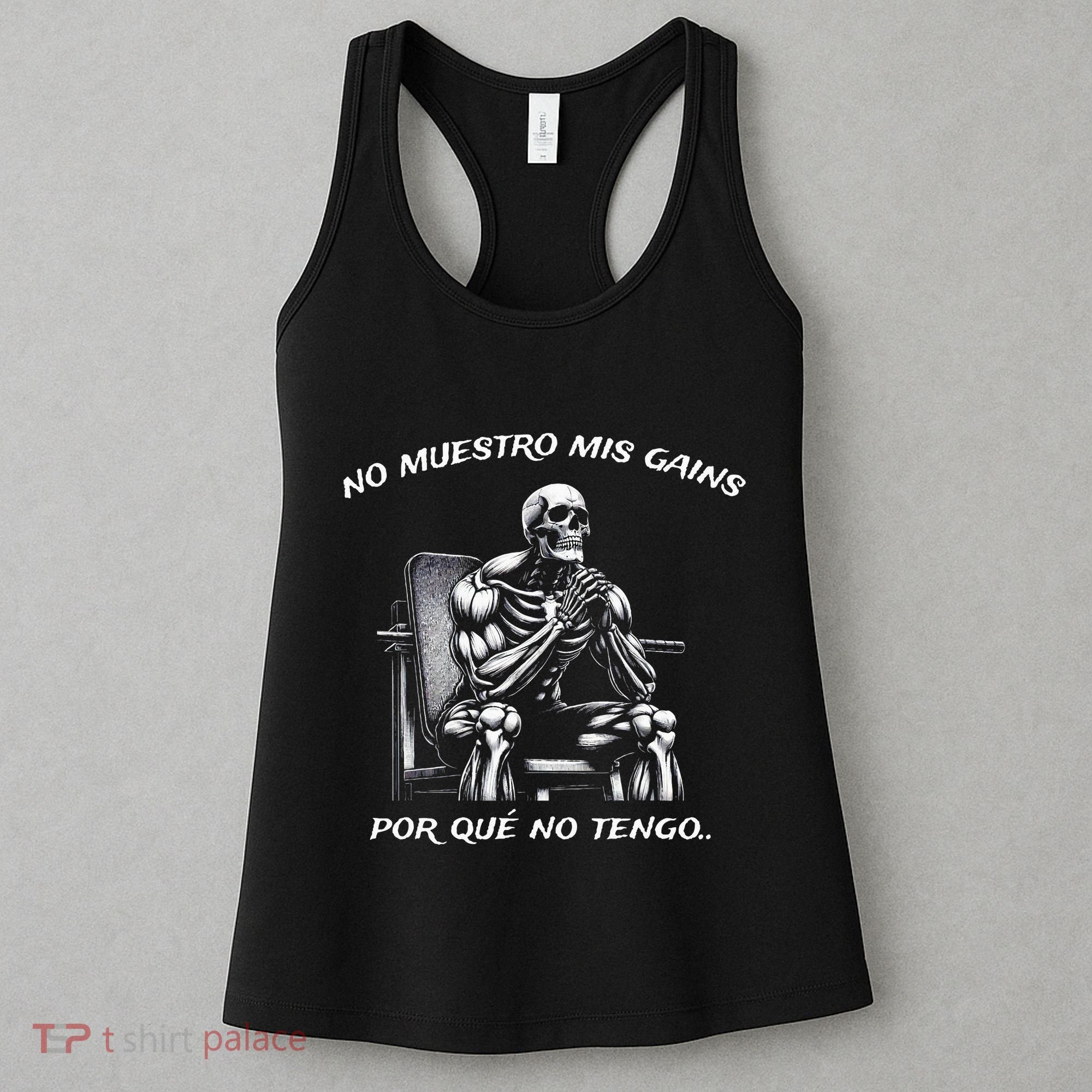 Calacas Chidas Gym Mexican Sayings Women's Tank Top
