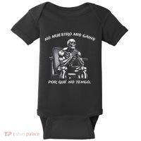 Calacas Chidas Gym Mexican Sayings Baby Bodysuit thumb 0