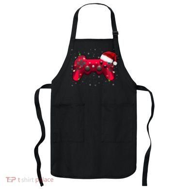 Christmas Controller Gamer Gift Apron