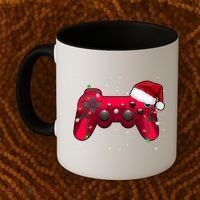 Christmas Controller Gamer Gift Coffee Mug thumb 2