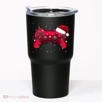 Christmas Controller Gamer Gift Tumbler thumb 0