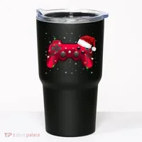 Christmas Controller Gamer Gift Tumbler thumb 0
