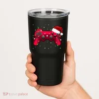 Christmas Controller Gamer Gift Tumbler thumb 2