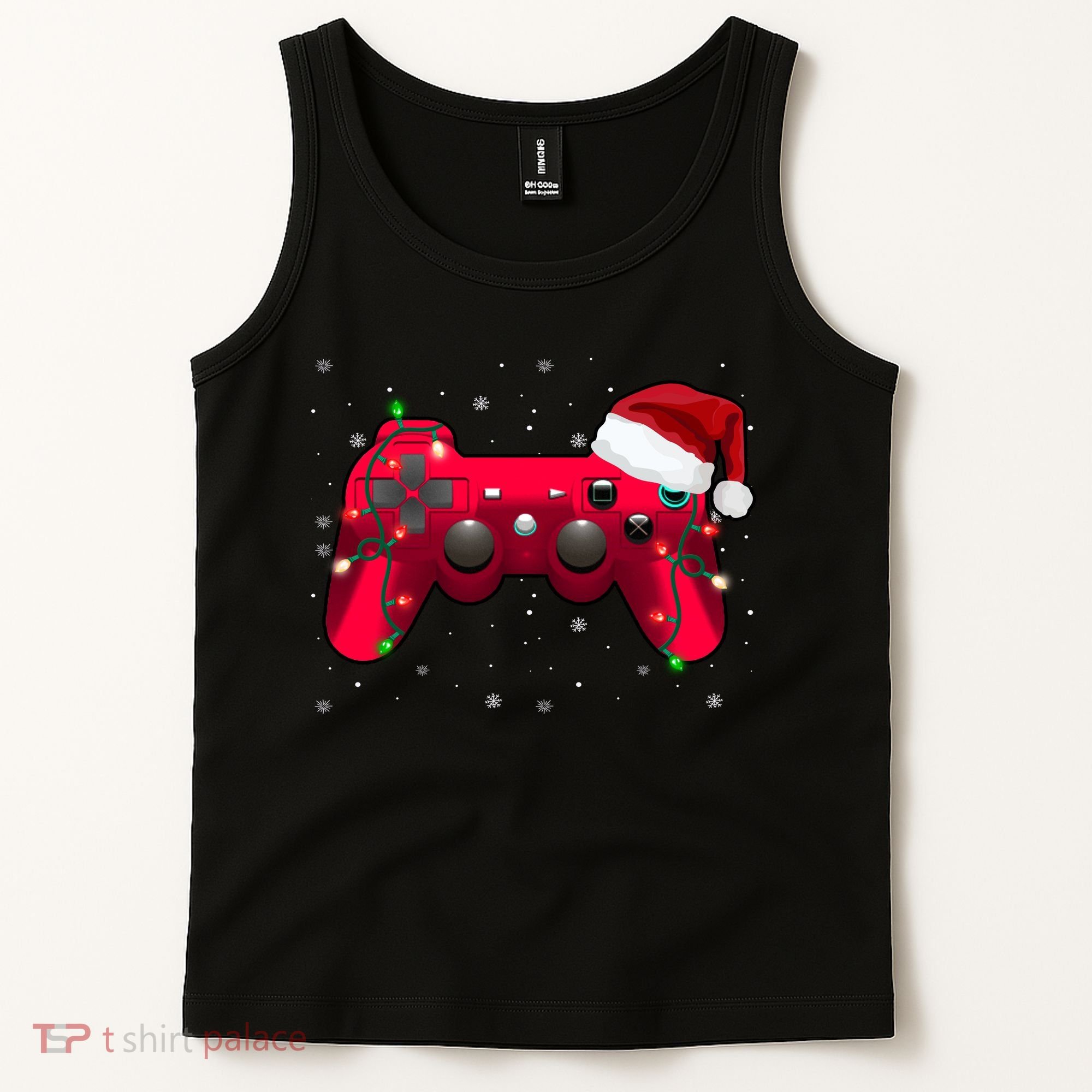 Christmas Controller Gamer Gift Tank Top