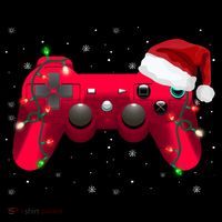 Christmas Controller Gamer Gift Tank Top thumb 6