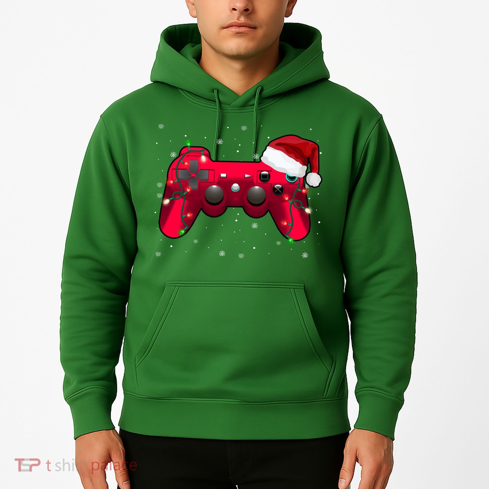 Christmas Controller Gamer Gift Hoodie