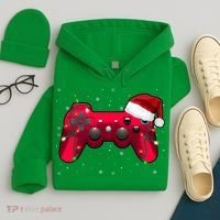 Christmas Controller Gamer Gift Hoodie thumb 4