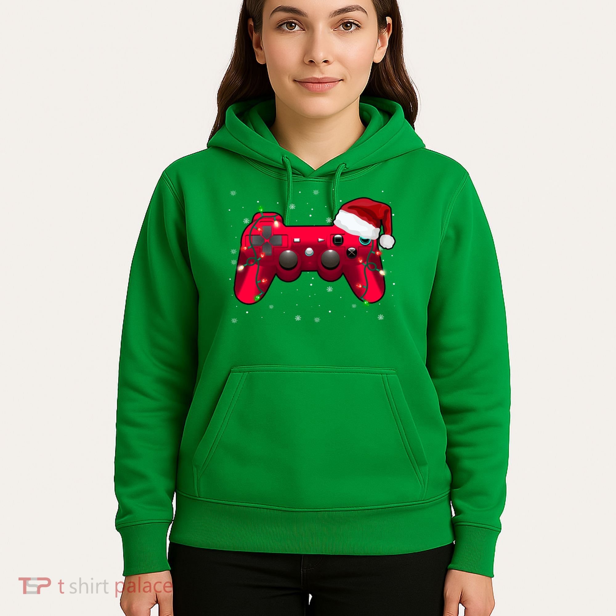 Christmas Controller Gamer Gift Hoodie