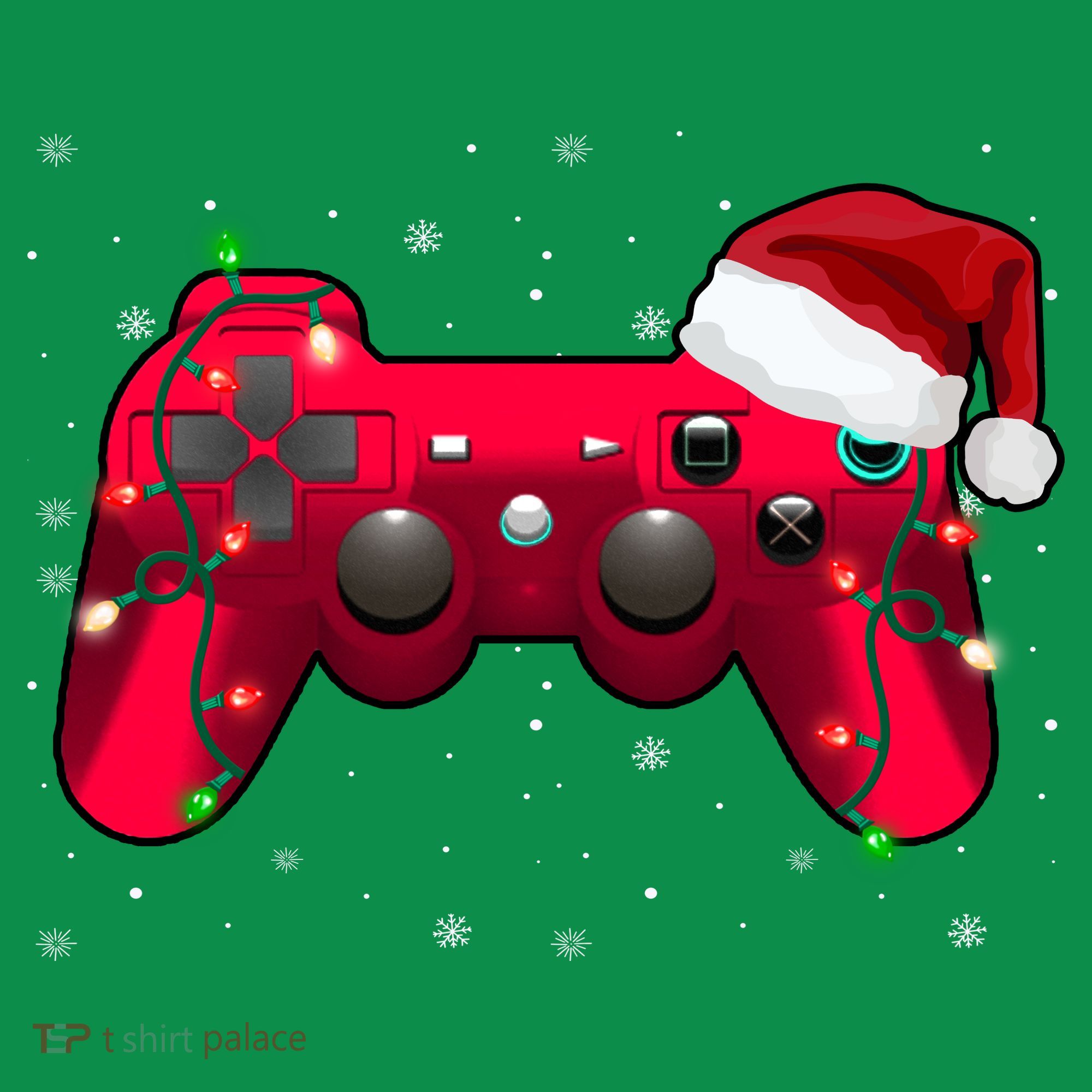 Christmas Controller Gamer Gift T-Shirt