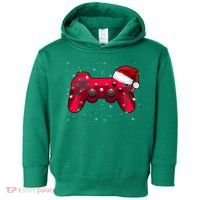 Christmas Controller Gamer Gift Toddler Hoodie thumb 0