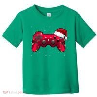 Christmas Controller Gamer Gift Toddler T-Shirt thumb 0