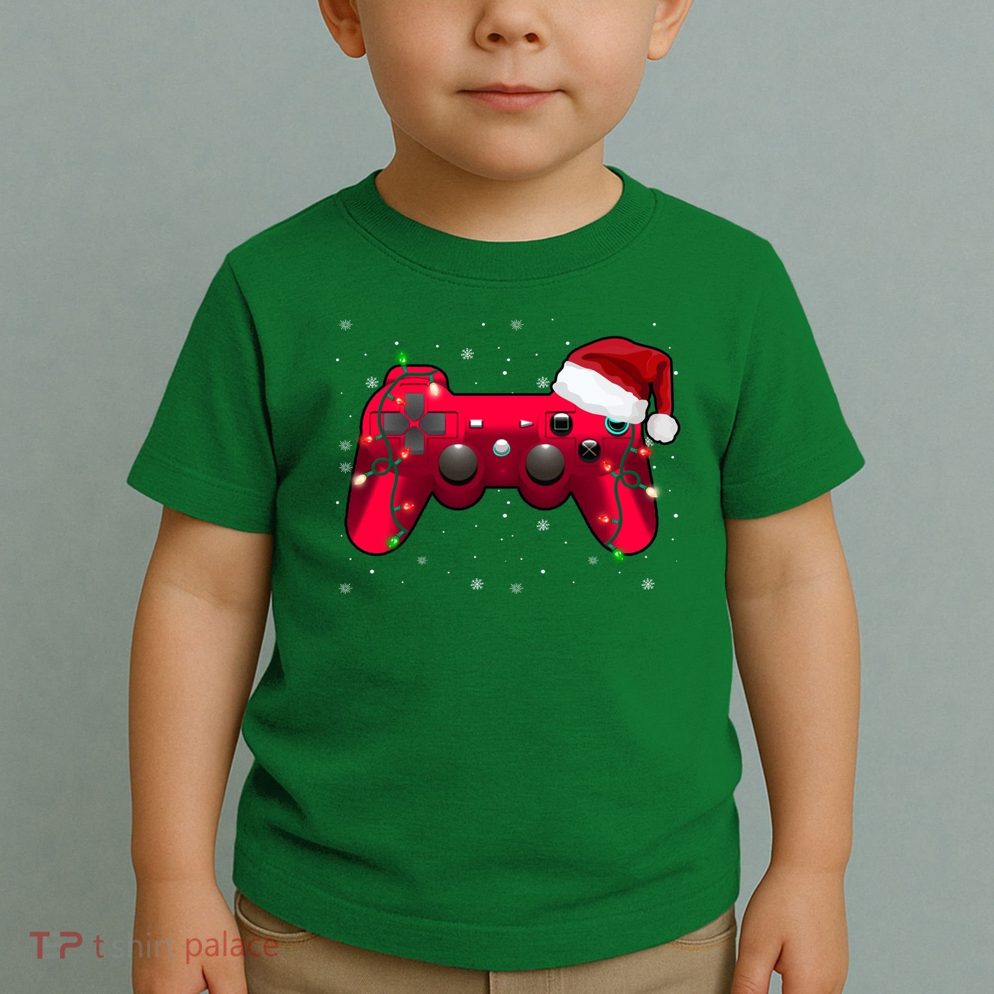 Christmas Controller Gamer Gift Toddler T-Shirt
