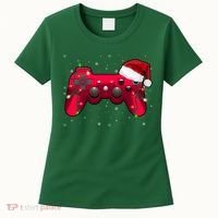 Christmas Controller Gamer Gift Women's T-Shirt thumb 0