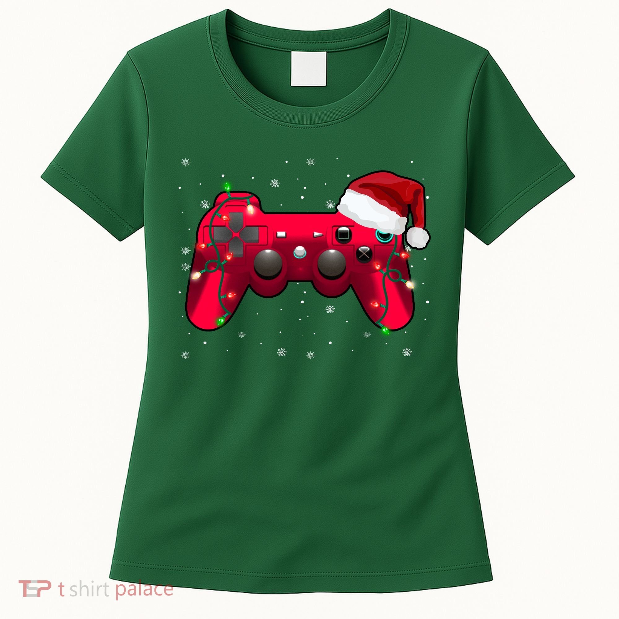Christmas Controller Gamer Gift Women's T-Shirt