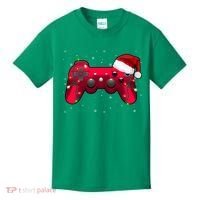 Christmas Controller Gamer Gift Kids T-Shirt thumb 0