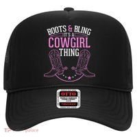 Cute Country Girl Boots Bling Its A Cowgirl Thing Hat thumb 0