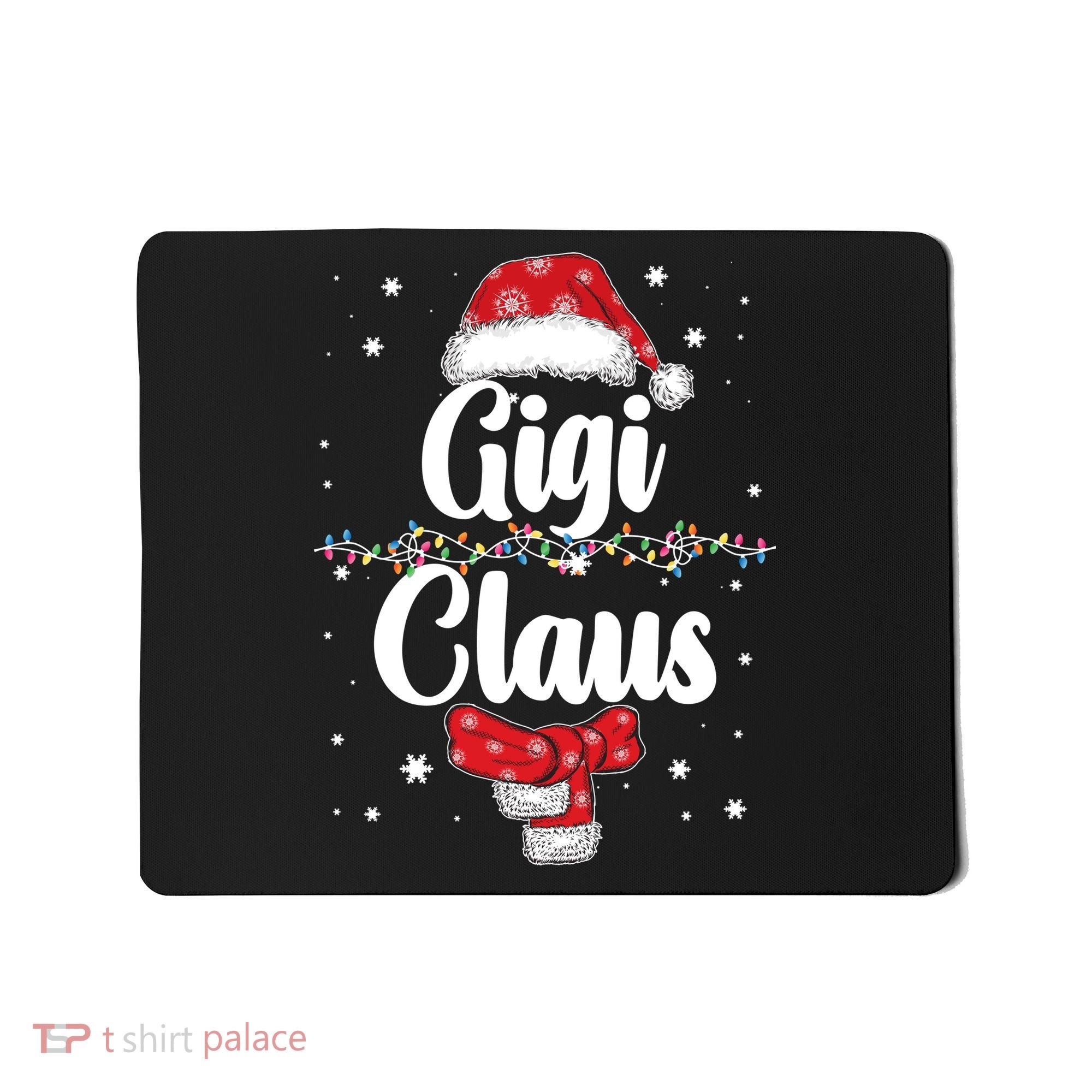 Cute Christmas Gigi Claus Mousepad