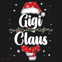 Cute Christmas Gigi Claus Mousepad thumb 1