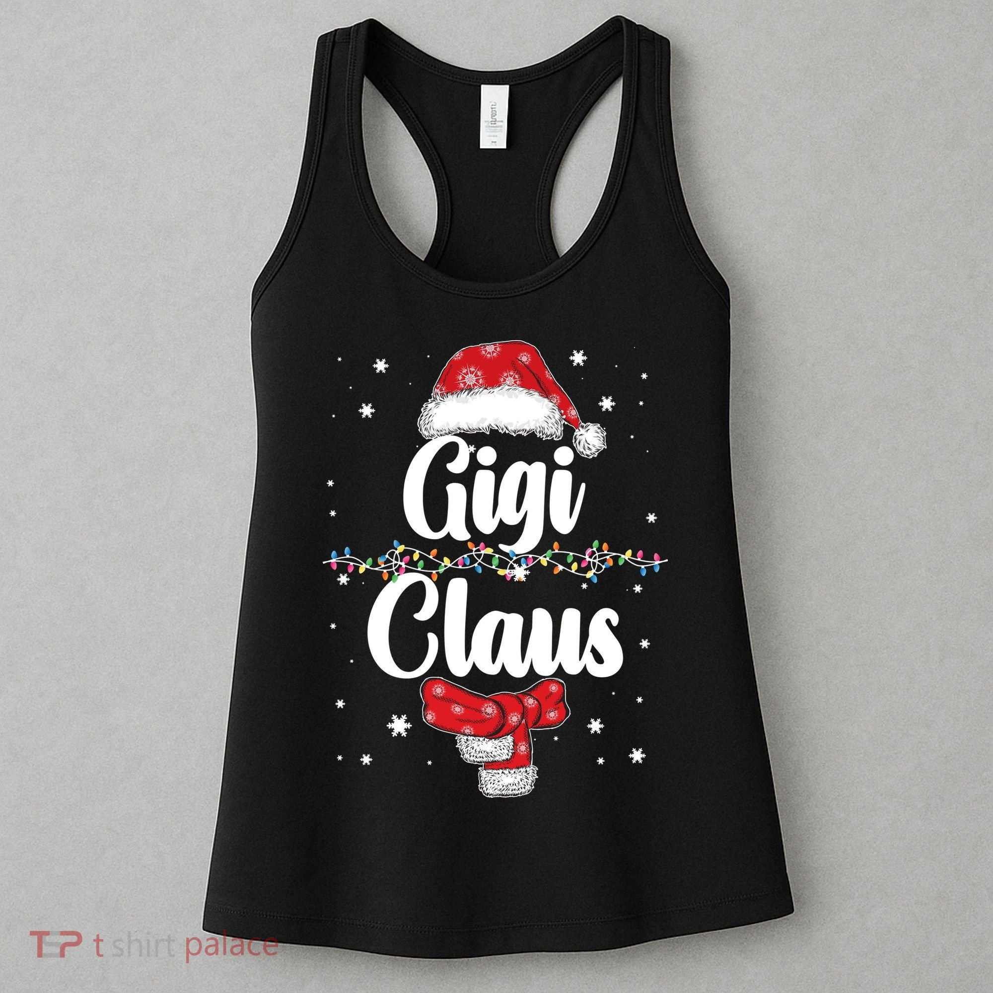 Cute Christmas Gigi Claus Women's Tank Top