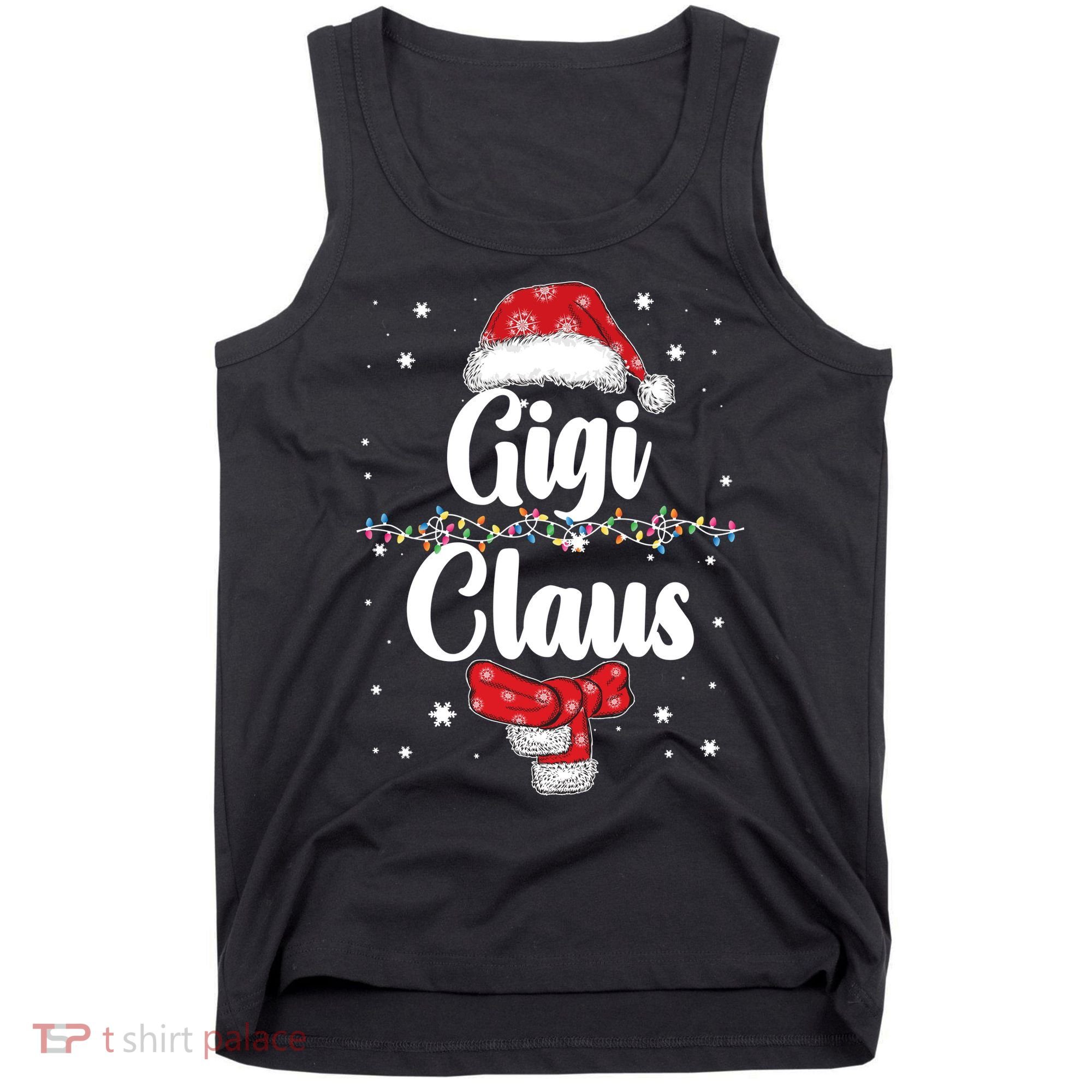 Cute Christmas Gigi Claus Tank Top