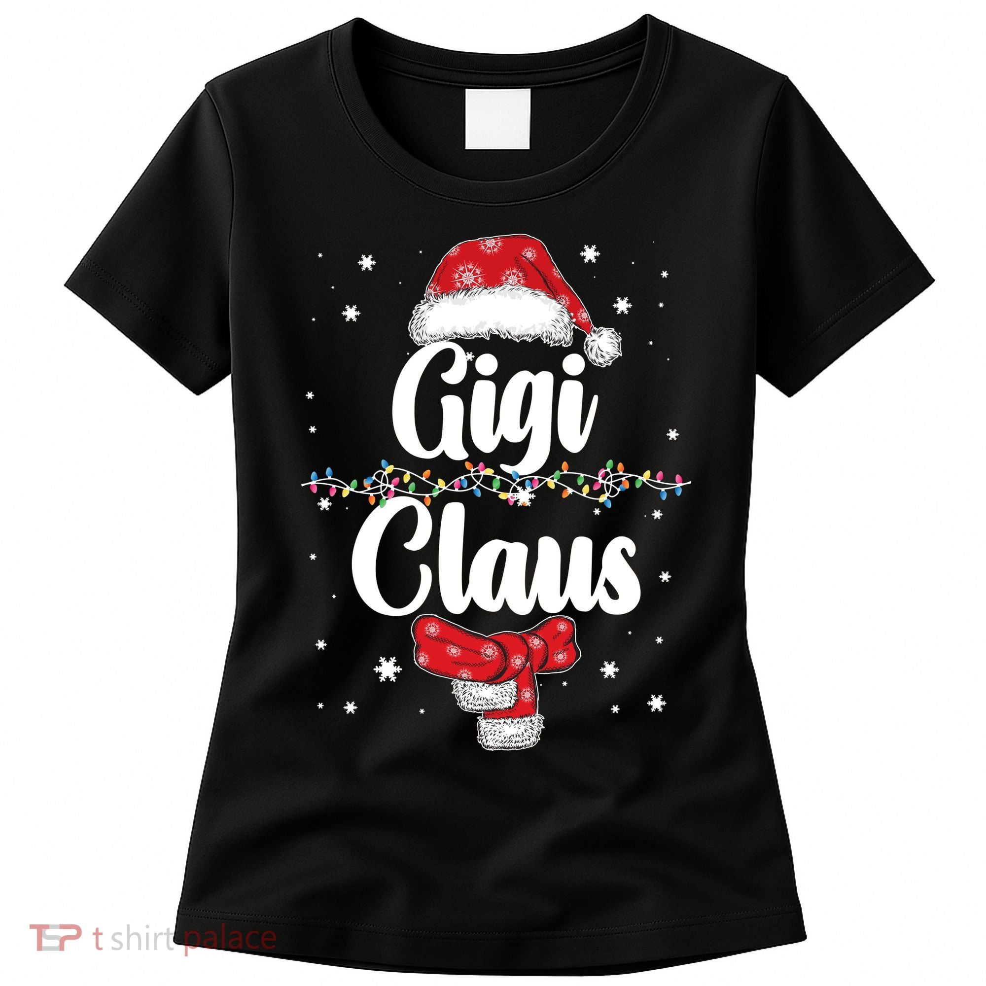 Cute Christmas Gigi Claus Women's T-Shirt