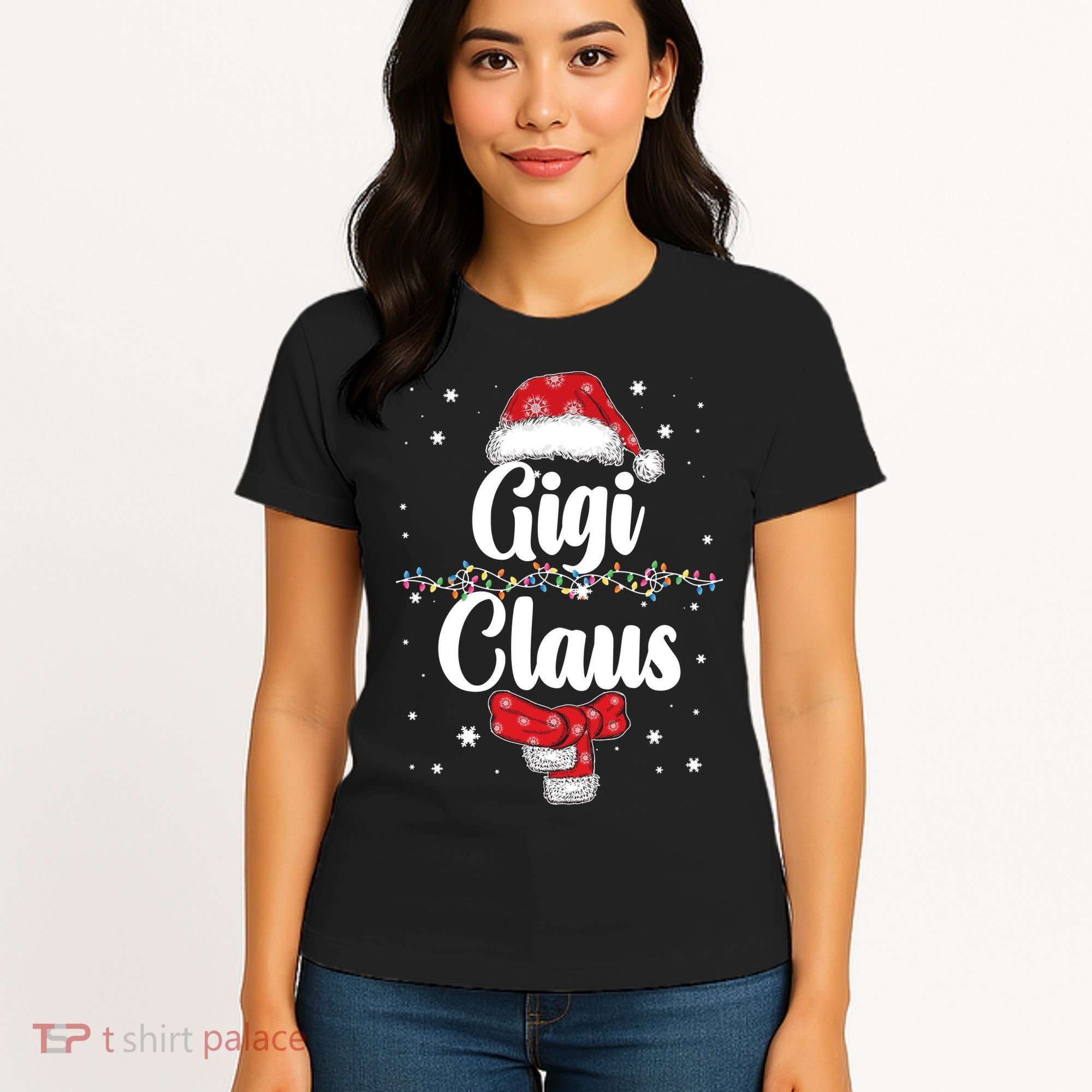 Cute Christmas Gigi Claus Women's T-Shirt
