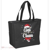 Cute Christmas Gigi Claus Tote Bag thumb 2