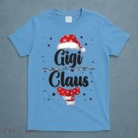 Cute Christmas Gigi Claus T-Shirt thumb 4