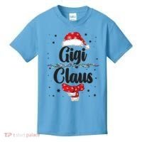 Cute Christmas Gigi Claus Kids T-Shirt thumb 0
