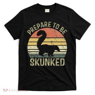 Cribbage Card Game Player Funny Lover Prepare To Be Skunked T-Shirt