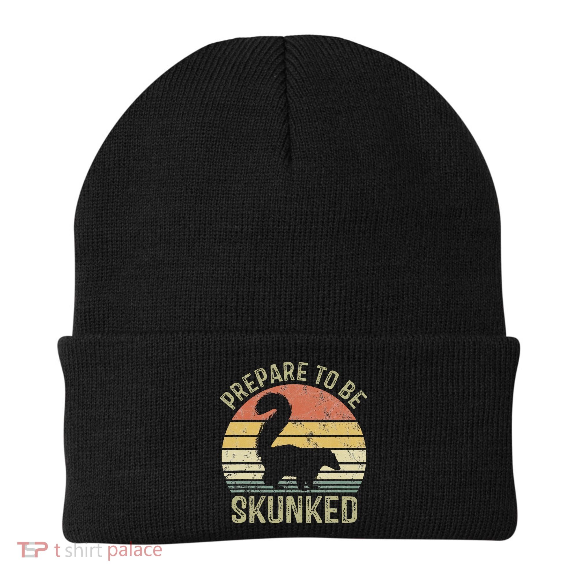 Cribbage Card Game Player Funny Lover Prepare To Be Skunked Beanie