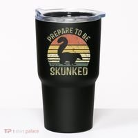 Cribbage Card Game Player Funny Lover Prepare To Be Skunked Tumbler thumb 0