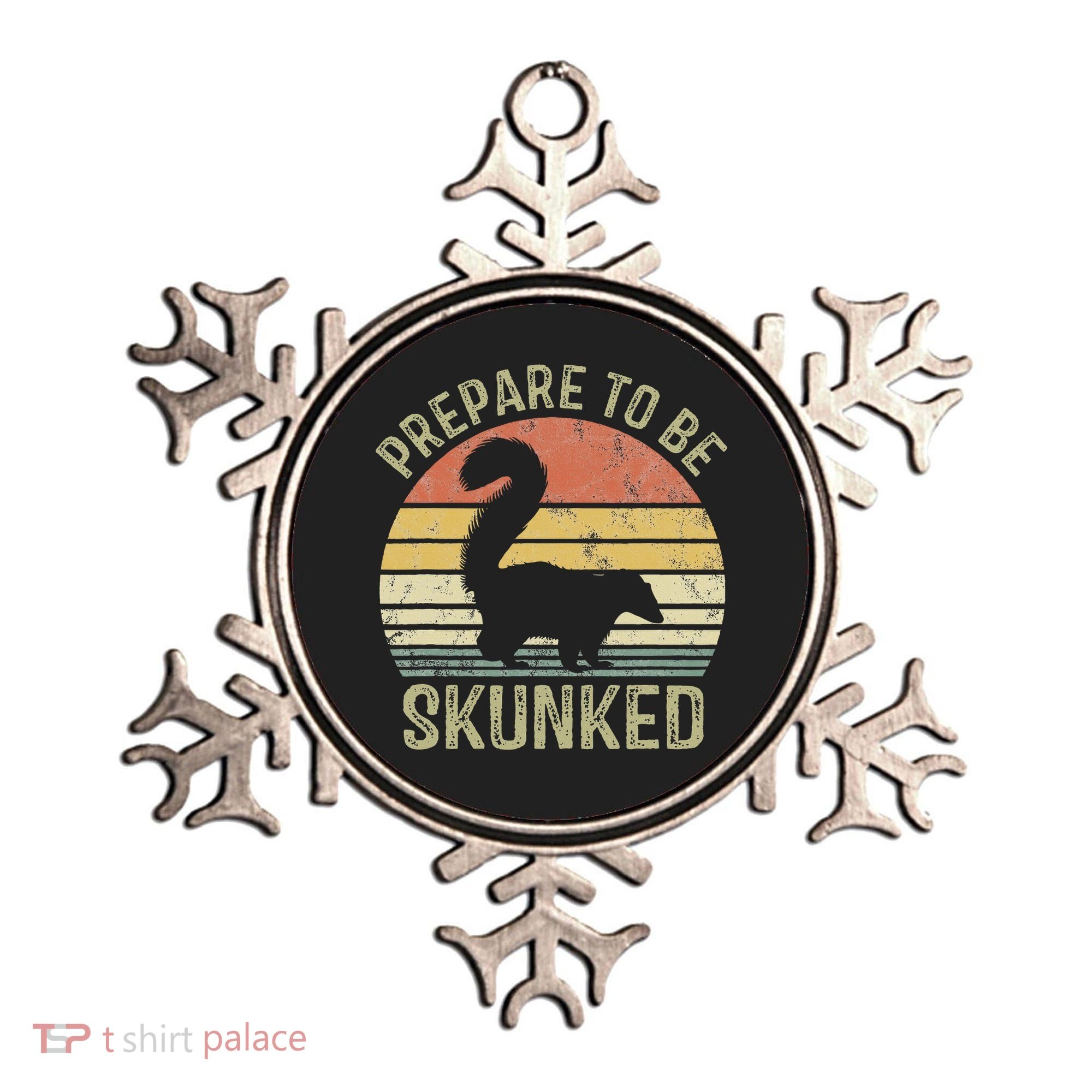Cribbage Card Game Player Funny Lover Prepare To Be Skunked Ornament