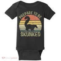 Cribbage Card Game Player Funny Lover Prepare To Be Skunked Baby Bodysuit thumb 0