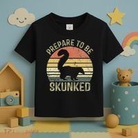 Cribbage Card Game Player Funny Lover Prepare To Be Skunked Toddler T-Shirt thumb 3