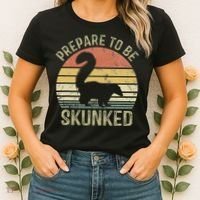 Cribbage Card Game Player Funny Lover Prepare To Be Skunked Women's T-Shirt thumb 2