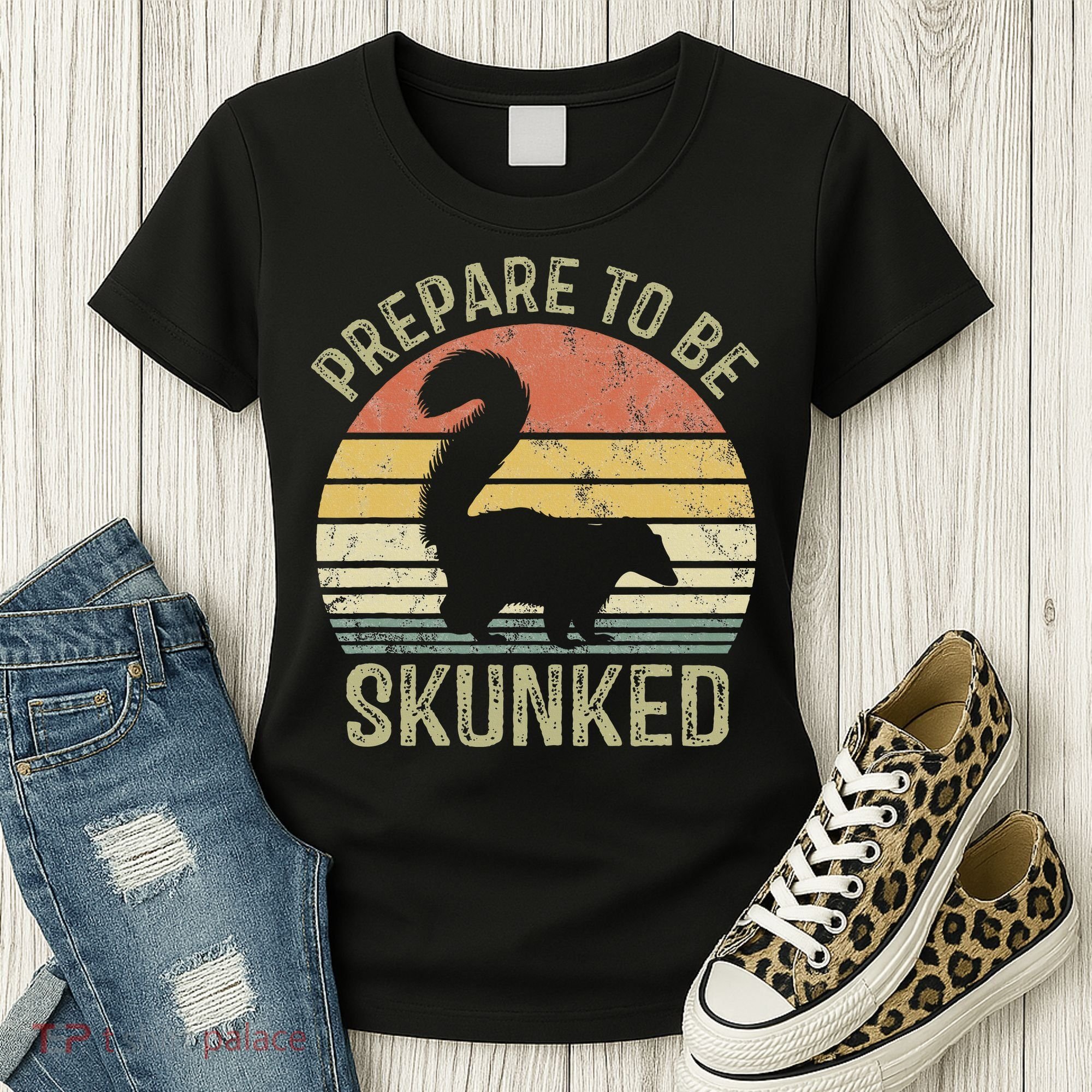 Cribbage Card Game Player Funny Lover Prepare To Be Skunked Women's T-Shirt