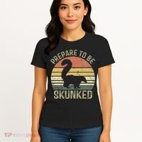 Cribbage Card Game Player Funny Lover Prepare To Be Skunked Women's T-Shirt thumb 4