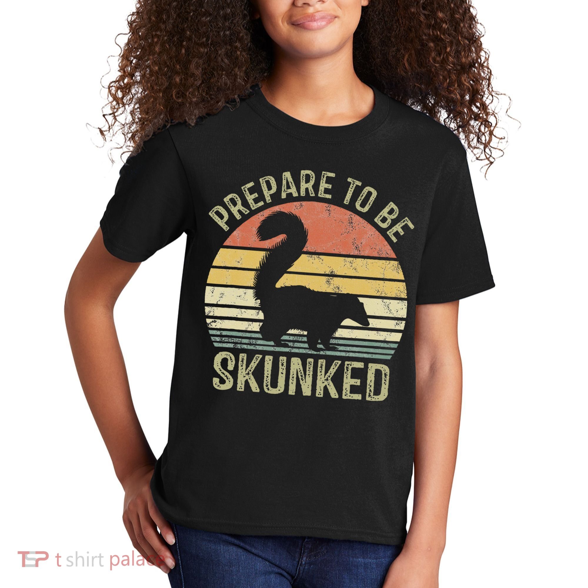 Cribbage Card Game Player Funny Lover Prepare To Be Skunked Kids T-Shirt