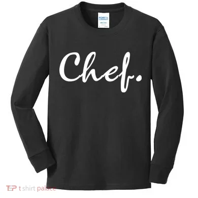 Chef Kids Long Sleeve Shirt