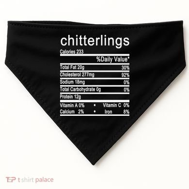 Chitterlings USA-Made Doggie Bandana