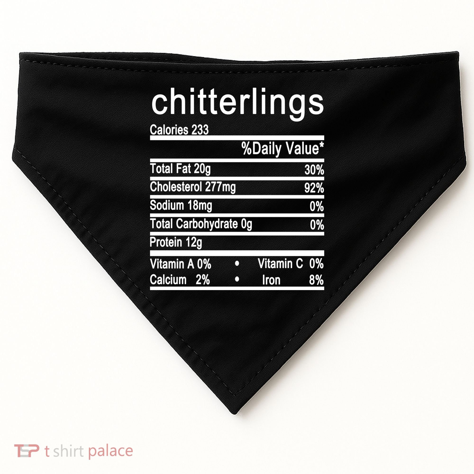 Chitterlings USA-Made Doggie Bandana